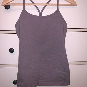 Lululemon tank with built in bra